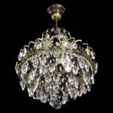 Люстра Грация с подвесом под бронзу Черная в Магнитогорске