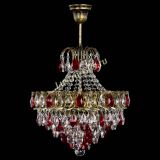 Люстра Грация с подвесом под бронзу Красная в Магнитогорске Люстра Грация с подвесом под бронзу Красная в Магнитогорске