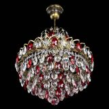 Люстра Грация с подвесом под бронзу Красная в Магнитогорске Люстра Грация с подвесом под бронзу Красная в Магнитогорске