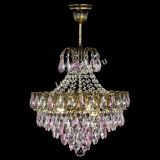 Люстра Грация с подвесом под бронзу Розовая в Магнитогорске Люстра Грация с подвесом под бронзу Розовая в Магнитогорске