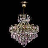 Люстра Грация с подвесом под бронзу Розовая в Магнитогорске Люстра Грация с подвесом под бронзу Розовая в Магнитогорске