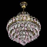 Люстра Грация с подвесом под бронзу Розовая в Магнитогорске Люстра Грация с подвесом под бронзу Розовая в Магнитогорске