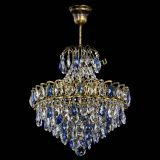 Люстра Грация с подвесом под бронзу Синяя в Магнитогорске Люстра Грация с подвесом под бронзу Синяя в Магнитогорске