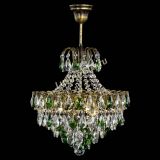 Люстра Грация с подвесом под бронзу Зеленая в Магнитогорске