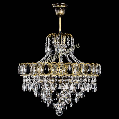 Люстра Грация №5 с подвесом под бронзу Черная в Магнитогорске Люстра Грация №5 с подвесом под бронзу Черная в Магнитогорске