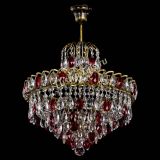 Люстра Грация №5 с подвесом под бронзу Красная в Магнитогорске Люстра Грация №5 с подвесом под бронзу Красная в Магнитогорске