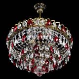 Люстра Грация №5 с подвесом под бронзу Красная в Магнитогорске Люстра Грация №5 с подвесом под бронзу Красная в Магнитогорске