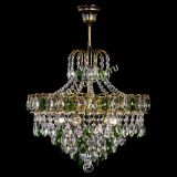 Люстра Грация №5 с подвесом под бронзу Зеленая в Магнитогорске Люстра Грация №5 с подвесом под бронзу Зеленая в Магнитогорске