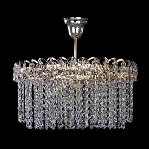 Люстра «Хрустальная капель №5» с подвесом в Магнитогорске Гусь Хрустальный