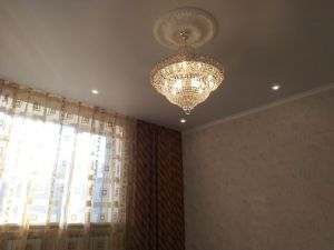 Люстра Хрустальный Каскад №1 с подвесом в Магнитогорске отзыв и фото покупателя