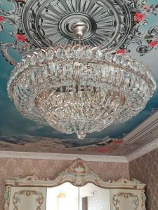 Люстра Хрустальный Каскад №1 с подвесом в Магнитогорске отзыв и фото покупателя