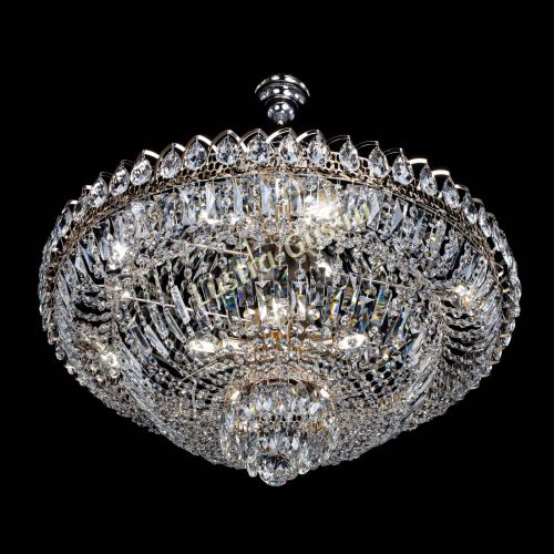 Люстра Хрустальный Каскад №11 с подвесом в Магнитогорске Гусь Хрустальный