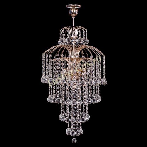 Люстра Хрустальные Брызги Каскад в Магнитогорске Гусь Хрустальный