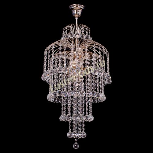 Люстра Хрустальные Брызги Каскад в Магнитогорске Гусь Хрустальный