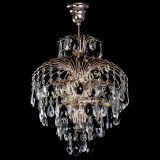 Люстра Хрустальные брызги с подвесом журавлик черный в Магнитогорске