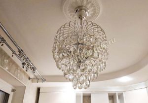 Люстра Хрустальные Брызги Звезда в Магнитогорске отзыв и фото покупателя