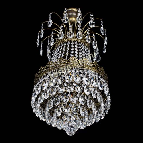 Люстра Империя под бронзу в Магнитогорске Гусь Хрустальный