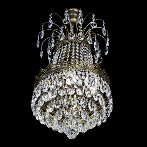 Люстра Империя под бронзу в Магнитогорске Гусь Хрустальный