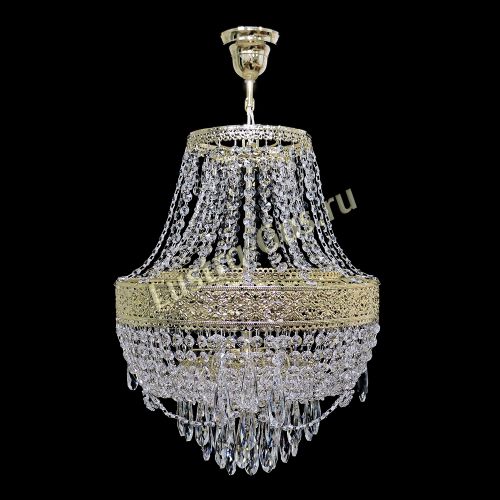 Люстра Италия №3 с подвесом в Магнитогорске Гусь Хрустальный