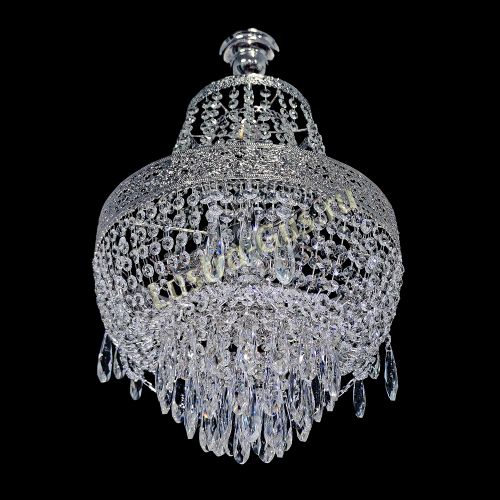 Люстра Италия №3 с подвесом в Магнитогорске Гусь Хрустальный