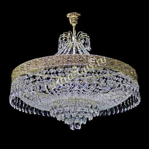 Люстра Италия Конус Журавлик с подвесом в Магнитогорске Гусь Хрустальный