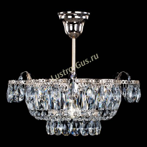 Люстра Камея №1 с подвесом в Магнитогорске Гусь Хрустальный