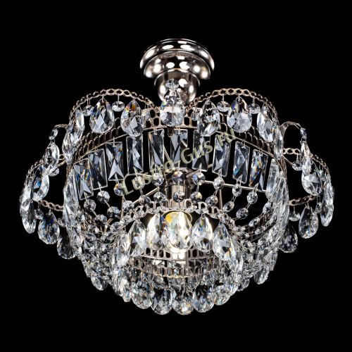 Люстра Камея №1 с подвесом в Магнитогорске Гусь Хрустальный