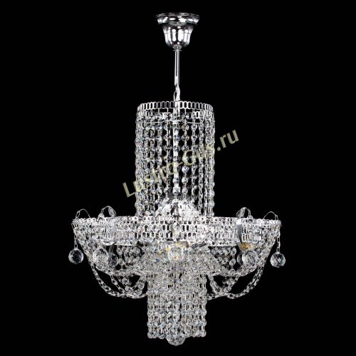 Люстра Камея №4 с подвесом в Магнитогорске Гусь Хрустальный