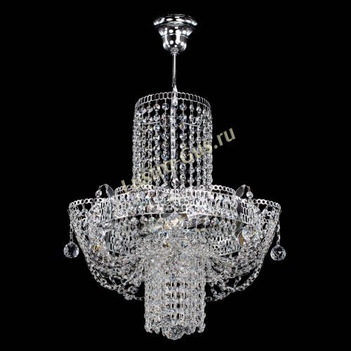 Люстра Камея №4 с подвесом в Магнитогорске Гусь Хрустальный