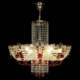 Люстра Камея №6 подвесная красная в Магнитогорске