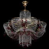 Люстра Камея №6 подвесная красная в Магнитогорске