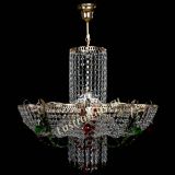 Люстра Камея №6 подвесная красно-зеленая в Магнитогорске Люстра Камея №6 подвесная красно-зеленая в Магнитогорске