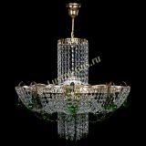 Люстра Камея №6 подвесная зеленая в Магнитогорске