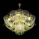 Люстра Камея №6 подвесная зеленая в Магнитогорске