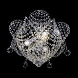 Люстра Камея Анна с подвесом, диаметр - 450 мм, цвет - серебро, Люстры Гусь Хрустальный Люстра Камея Анна с подвесом, диаметр - 450 мм, цвет - серебро, Люстры Гусь Хрустальный