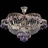 Люстра Камея Флора №5 с подвесом Фиолетовая в Магнитогорске Люстра Камея Флора №5 с подвесом Фиолетовая в Магнитогорске