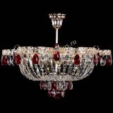 Люстра Камея Флора №5 с подвесом Красная в Магнитогорске