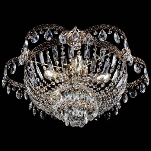 Люстра Камея Флора №5 с подвесом в Магнитогорске Гусь Хрустальный