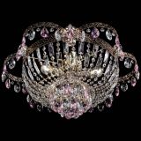 Люстра Камея Флора №5 с подвесом Розовая в Магнитогорске