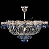 Люстра Камея Флора №5 с подвесом Синяя в Магнитогорске Люстра Камея Флора №5 с подвесом Синяя в Магнитогорске