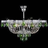 Люстра Камея Флора №5 с подвесом Зеленая в Магнитогорске Люстра Камея Флора №5 с подвесом Зеленая в Магнитогорске