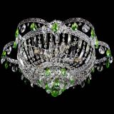 Люстра Камея Флора №5 с подвесом Зеленая в Магнитогорске Люстра Камея Флора №5 с подвесом Зеленая в Магнитогорске