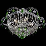 Люстра Камея Флора №5 с подвесом Зеленая в Магнитогорске Люстра Камея Флора №5 с подвесом Зеленая в Магнитогорске