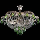 Люстра Камея Флора №5 с подвесом Зеленая в Магнитогорске Люстра Камея Флора №5 с подвесом Зеленая в Магнитогорске