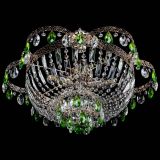 Люстра Камея Флора №5 с подвесом Зеленая в Магнитогорске Люстра Камея Флора №5 с подвесом Зеленая в Магнитогорске