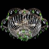 Люстра Камея Флора №5 с подвесом Зеленая в Магнитогорске Люстра Камея Флора №5 с подвесом Зеленая в Магнитогорске