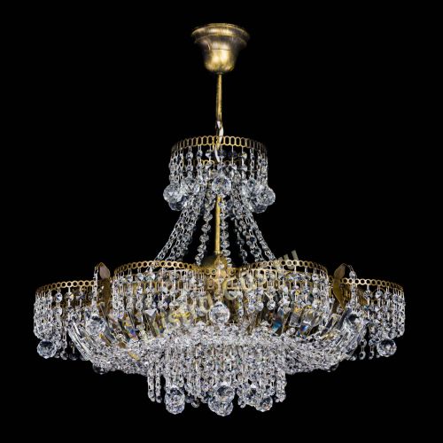 Люстра Камея Шар с подвесом под бронзу в Магнитогорске Гусь Хрустальный