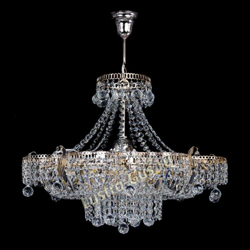 Люстра Камея Шар с подвесом в Магнитогорске Гусь Хрустальный