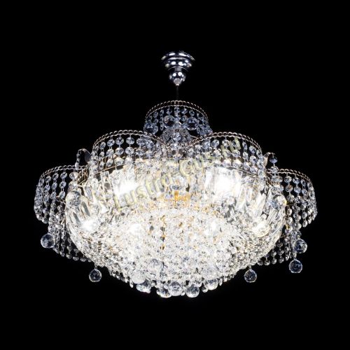 Люстра Камея Шар с подвесом в Магнитогорске Гусь Хрустальный