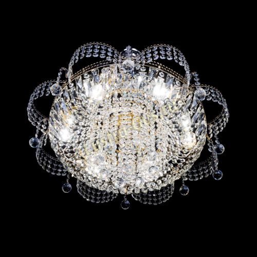 Люстра Камея Шар с подвесом в Магнитогорске Гусь Хрустальный